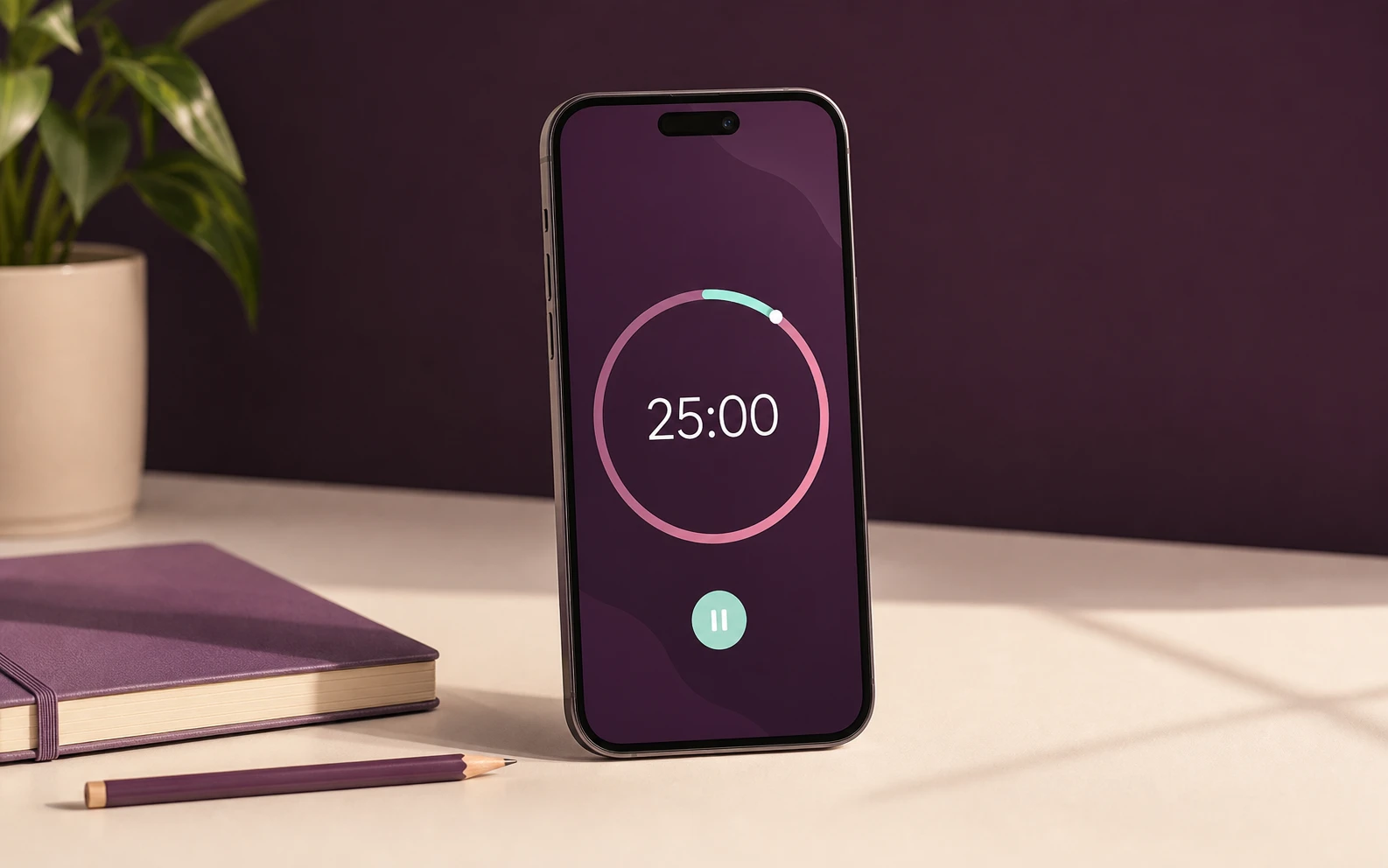 Pomodoro Flow · App preview